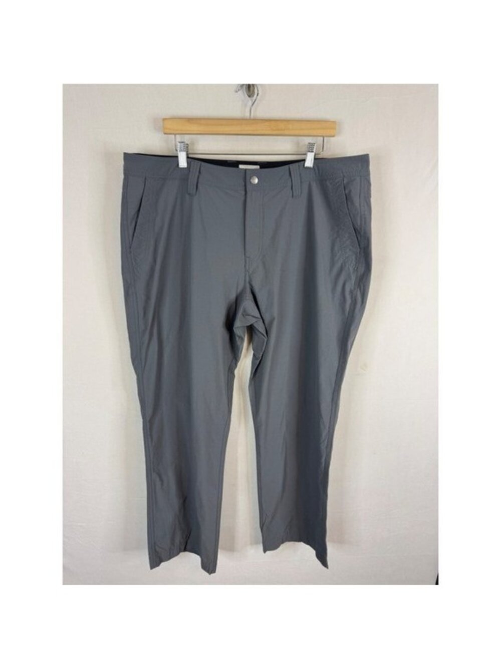 Marmot Mens Gray Nylon Stretch Hiking Outdoor Pants Size 40X30 SCC-159